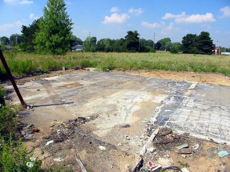 Vista Drive-In Theatre - Foundation - Photo From Water Winter Wonderland